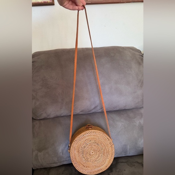 Hand woven in Bali Crossbody Purse - Picture 7 of 7